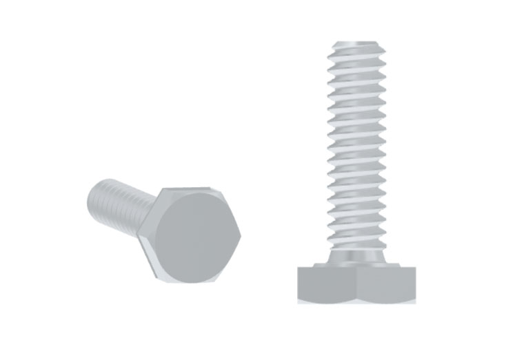 ISO 4017 Hex Screw with HDG